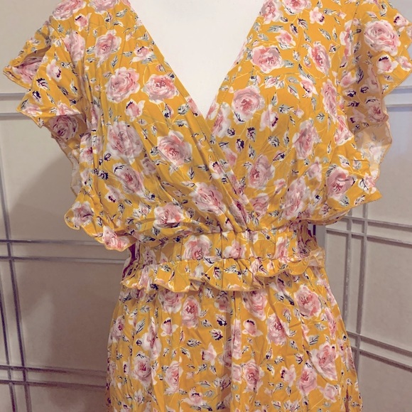 SOLD OUT SOLD OUT Floral dress 🌸 RAYON - Picture 3 of 11